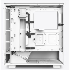 NZXT H5 Elite Tower - Expanded ATX Case - No Power Supply - Sleek White Design for Ultimate Performance